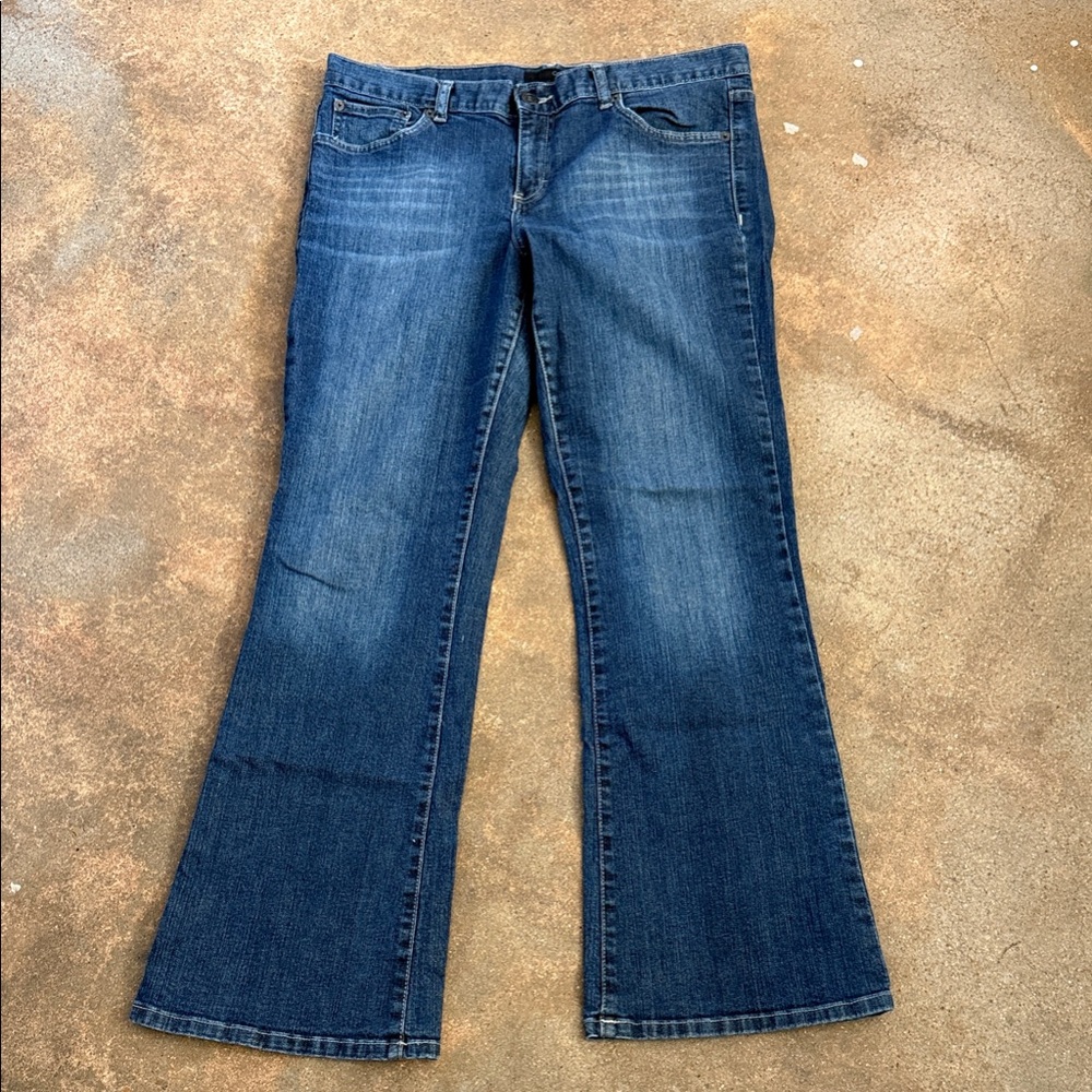 3 for $25 | Calvin Klein Dark Blue Flare Jeans